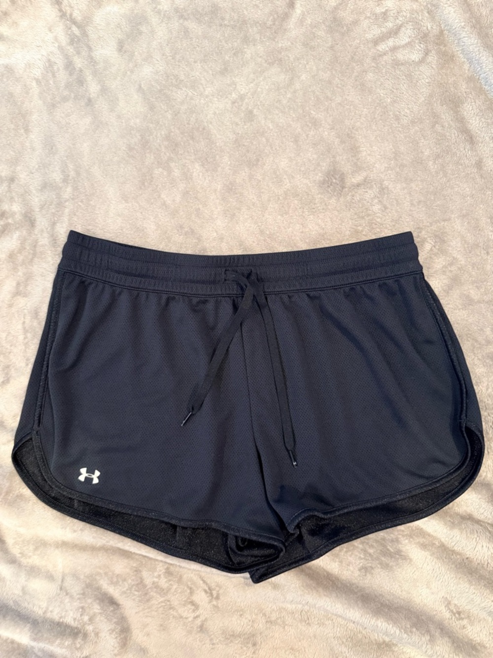 Under Armour Black Women's Athletic Mesh Shorts